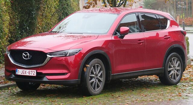 Mazda CX-5 (KF), pre- or post-facelift not identified · front three-quarter