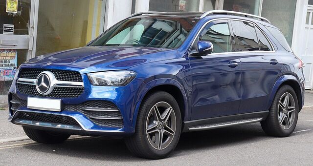 Mercedes-Benz GLE (V 167), pre- or post-facelift not identified · front three-quarter