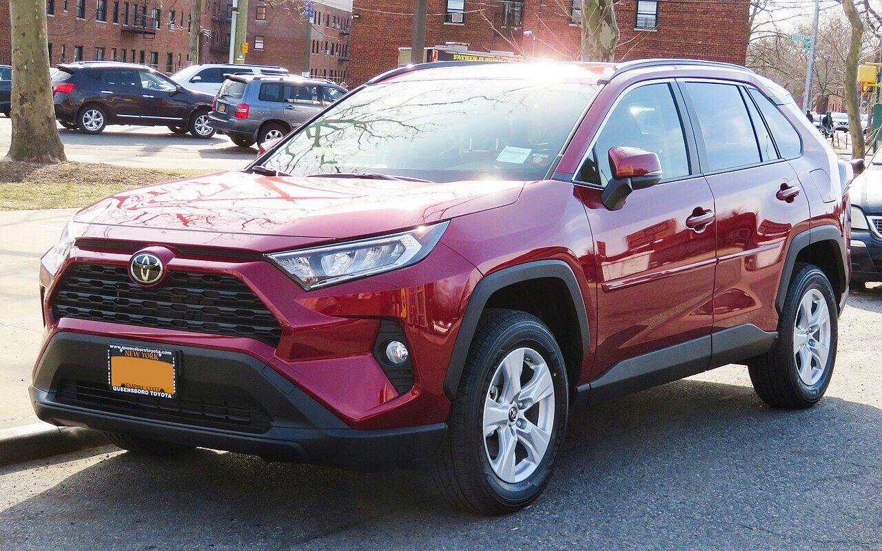 Toyota RAV4 (XA50), pre- or post-facelift not identified · front three-quarter
