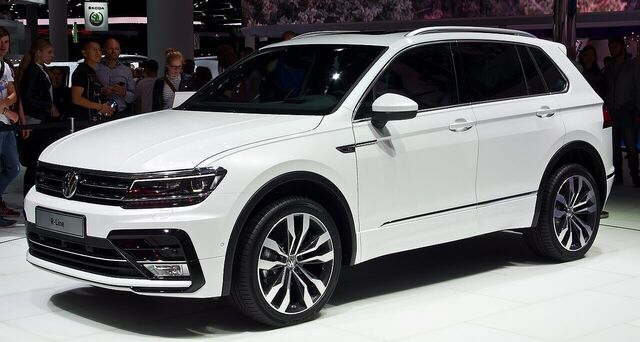 Volkswagen Tiguan (AD1), original version (before the first facelift) · front three-quarter